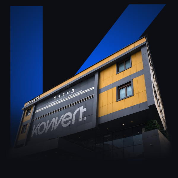Konvert Kreatif reklam ajansının İstanbul Maltepe'deki ofisinin bulunduğu Konvert Plaza binası